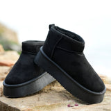 Boots with platform Black