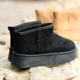 Boots with platform Black